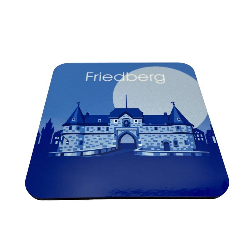 Glas-Untersetzer "Friedberg"
