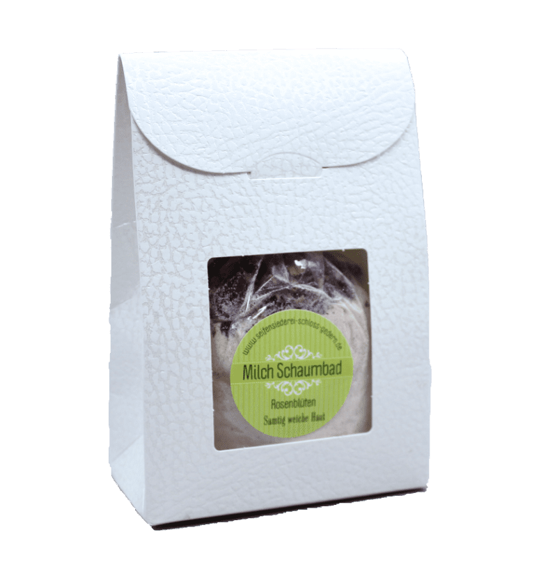 Milch Schaumbad Rosen in Tüte, 100gr.
