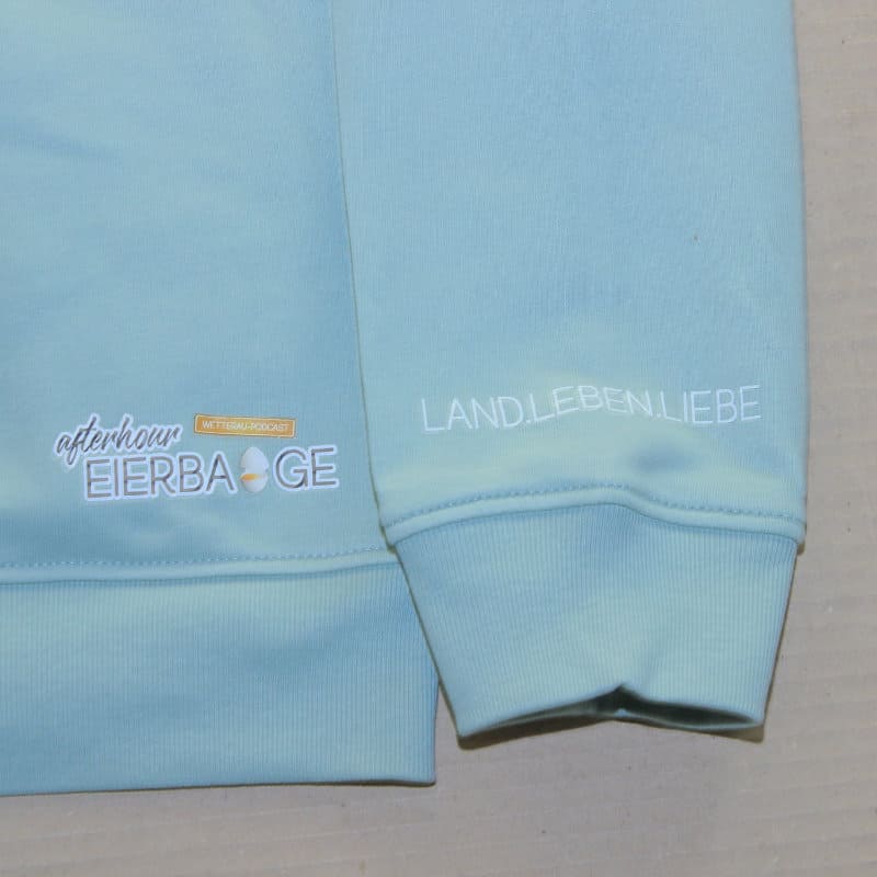 Hoodie Wetterau Karte  -mint-