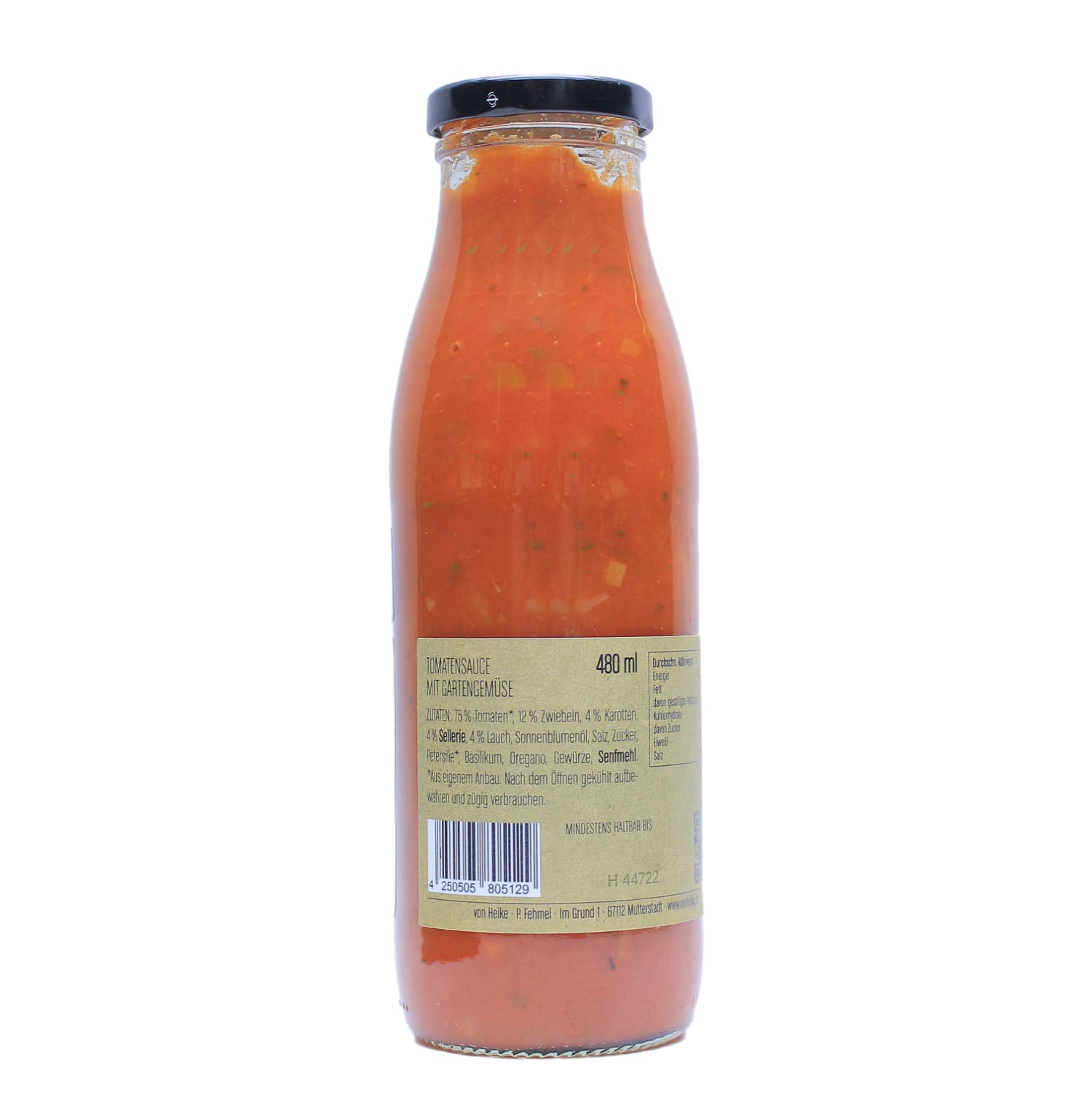 Tomatensauce mit Gartengemüse 0,240 L