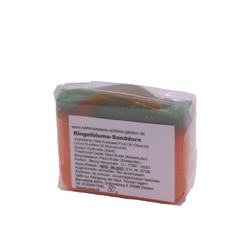 Ringelblume-Sanddorn Seife, 75gr.