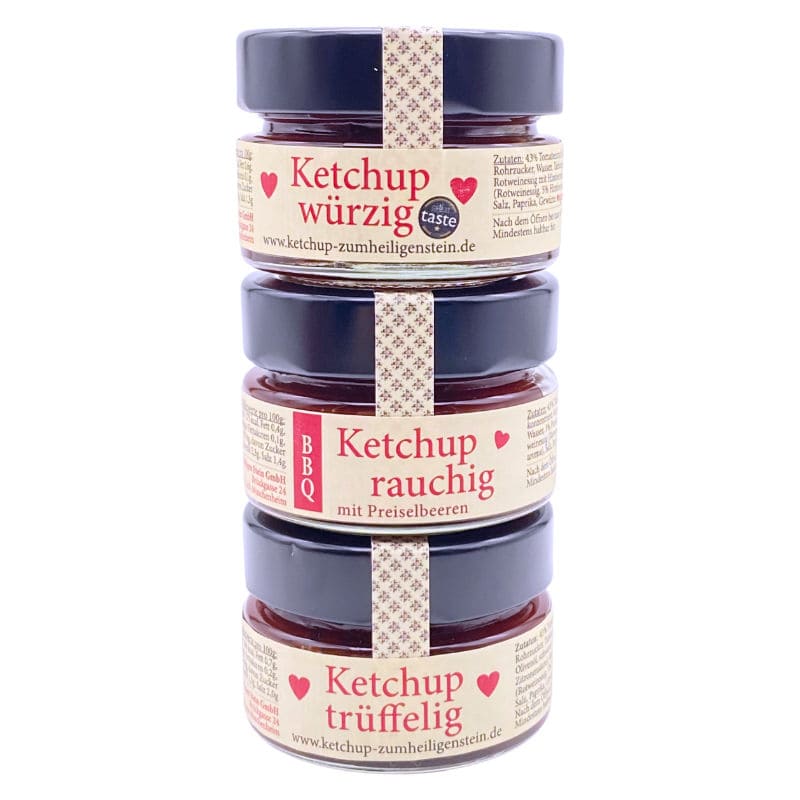 Ketchup Feinschmeckermix 3 x 75g