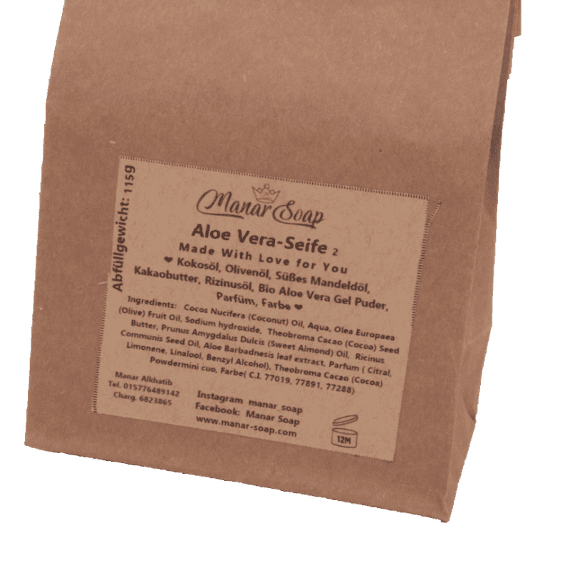 Aloe Vera Seife, 110g