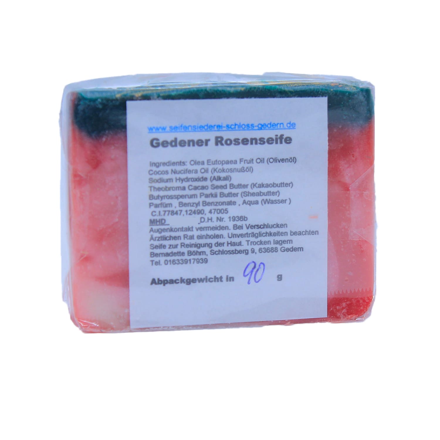 Gederner Rosen Seife, 90gr.