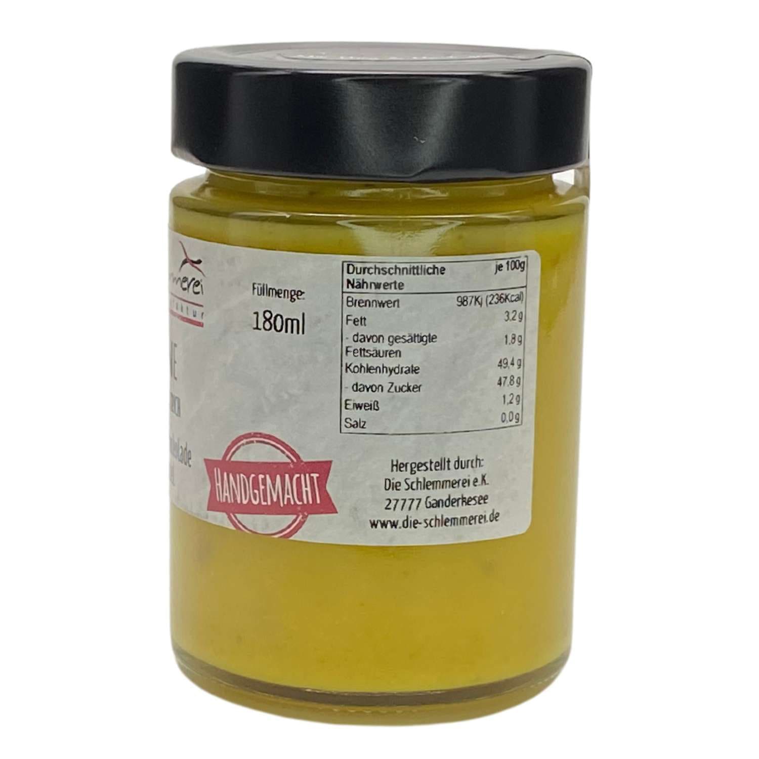 Banane mit weißer Schokolade & Lavendel  Fruchtaufstrich