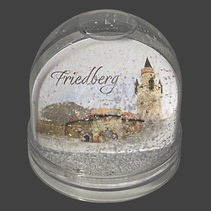 Friedberg Schneekugel Burgtor Nord