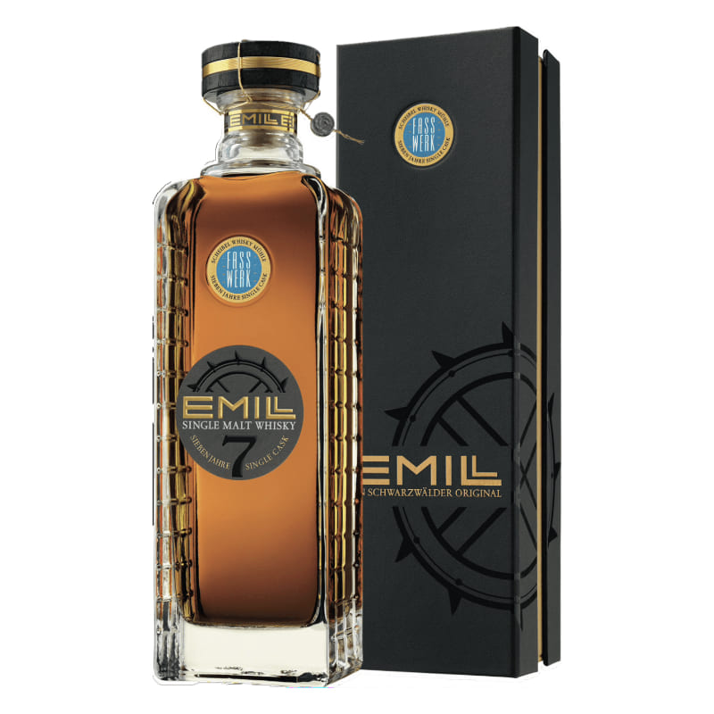 EMILL Single Malt Whisky FASSWERK, 7Jahre, 61,5% Vol Alk, 0,7L
