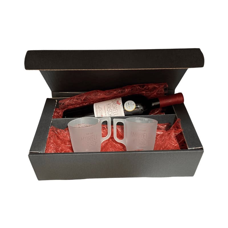 Amorella Kirsch Dessertwein Winterset 3-teilig