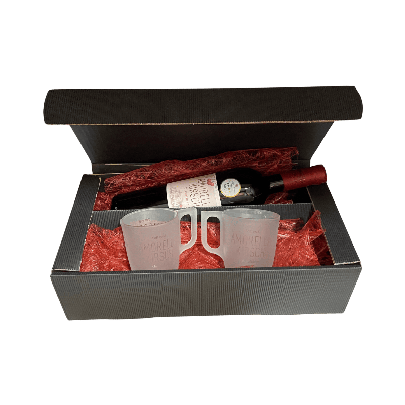 Amorella Kirsch Dessertwein Winterset 3-teilig