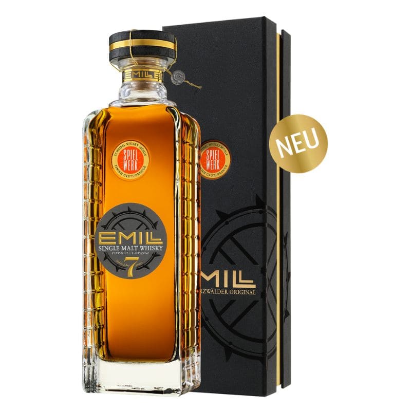 EMILL Single Malt Whisky SPIELWERK Glutorange-finish 51,7%Vol Alk