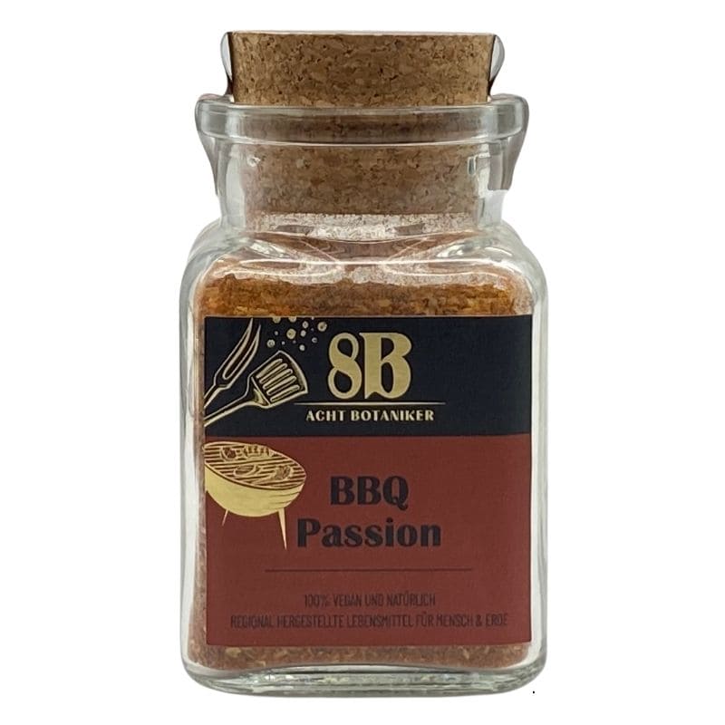 Acht Botaniker Gewürzmischung BBQ Passion im Glas