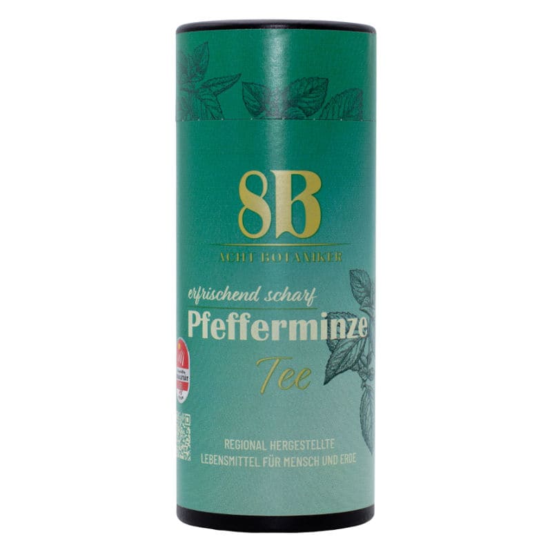 "Pfefferminze" Kräutertee - lose in der Pappdose 30g Acht Botaniker