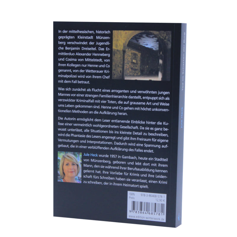 Lebendig begraben - Reihe "Tot im Schatten der Burg" Kriminalroman