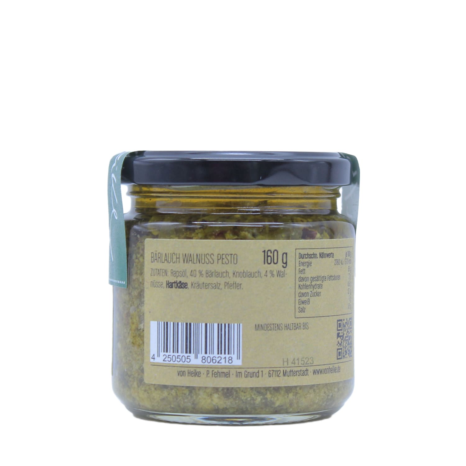 Bärlauch -Walnuss Pesto 0,18 kg