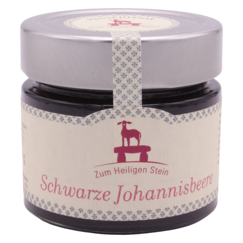 Fruchtaufstrich Schwarze Johannisbeere 200g