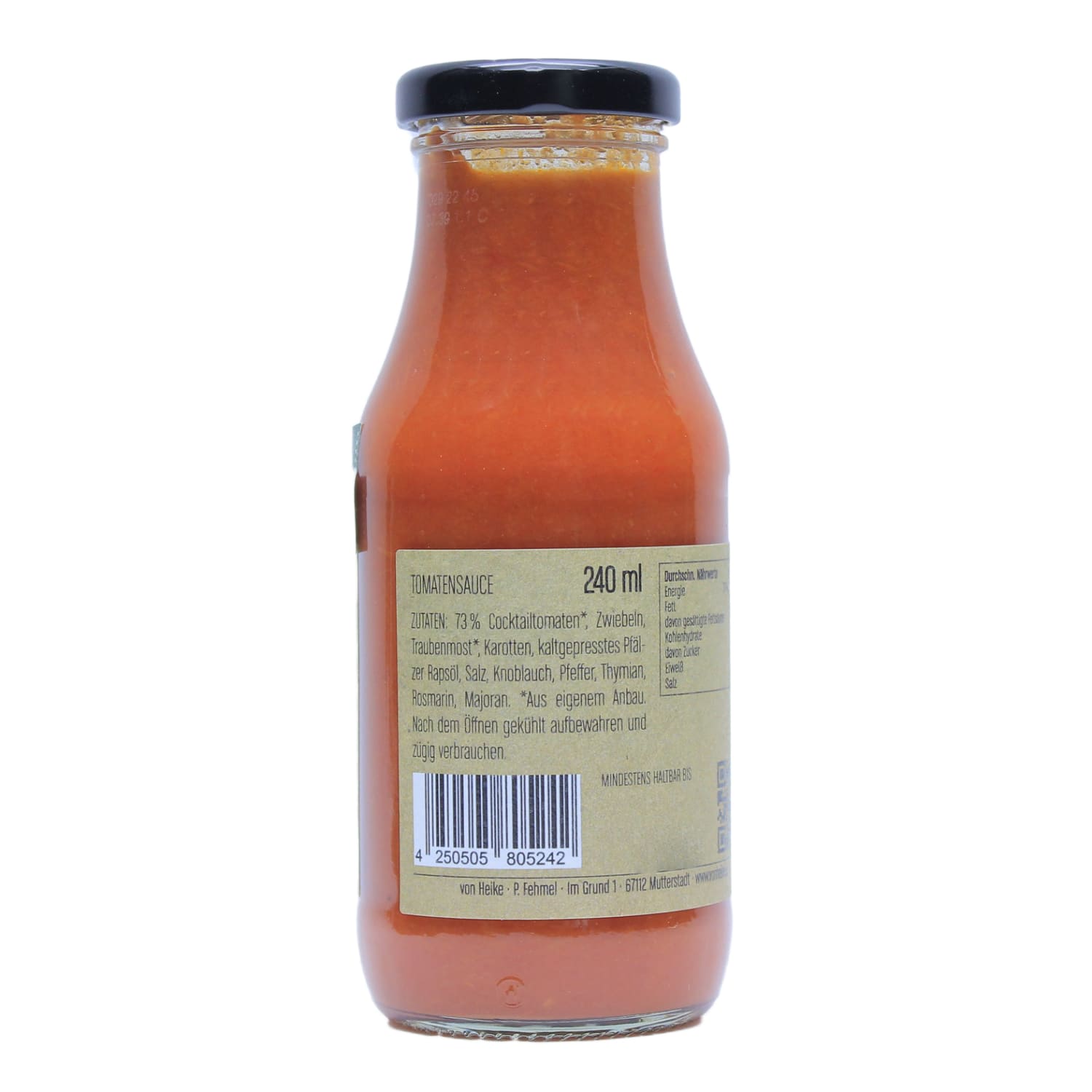 Kinder-Tomatensauce 0,240 L