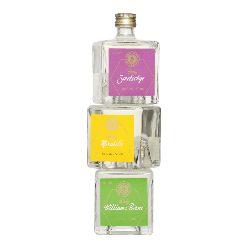 Honigbrände "Geschenkset"  30% Vol Alk 3x50 ml