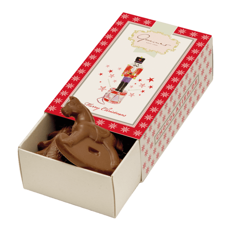 Kleine Schokoladenbox - Nussknacker