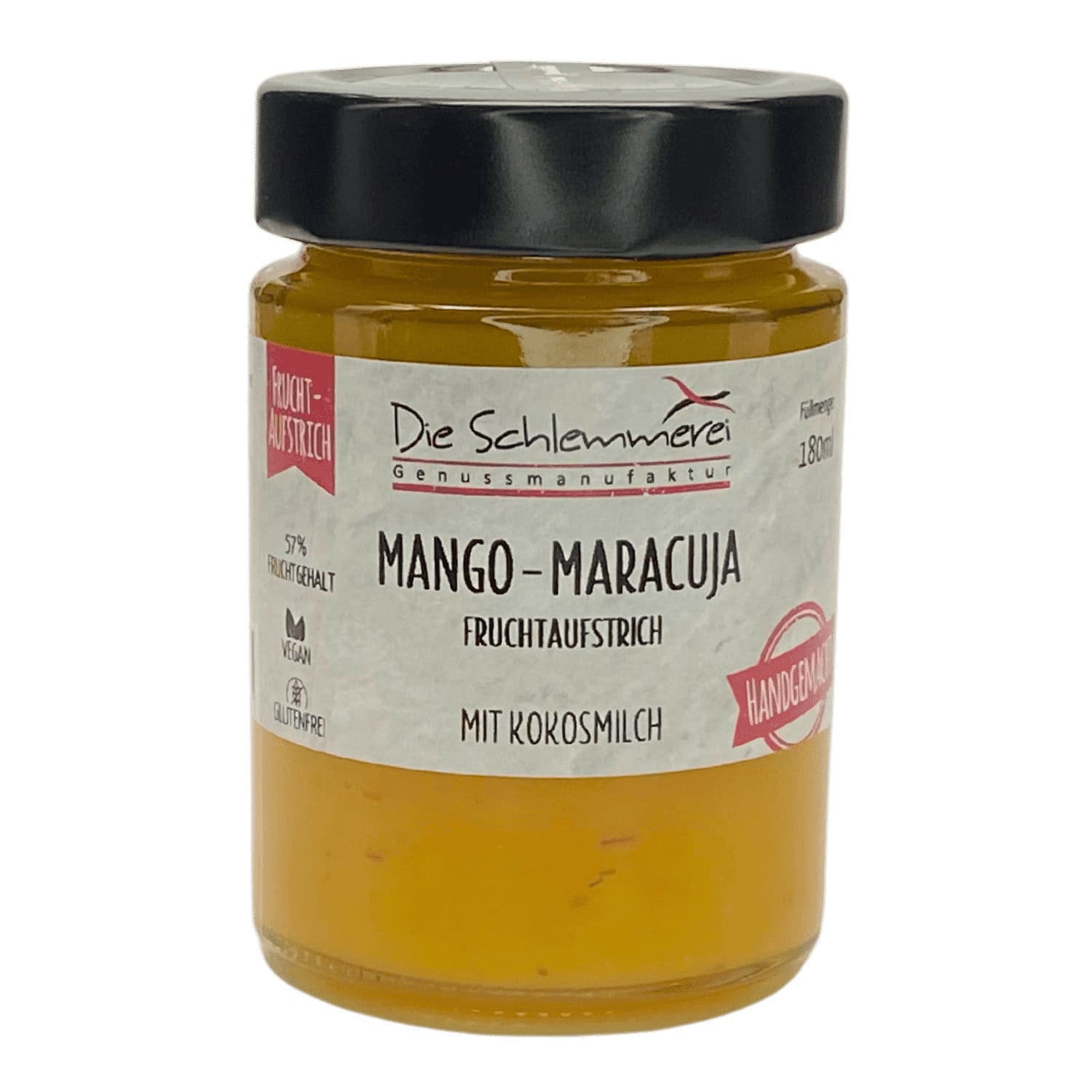 Mango-Maracuja mit Kokosmilch  Fruchtaufstrich
