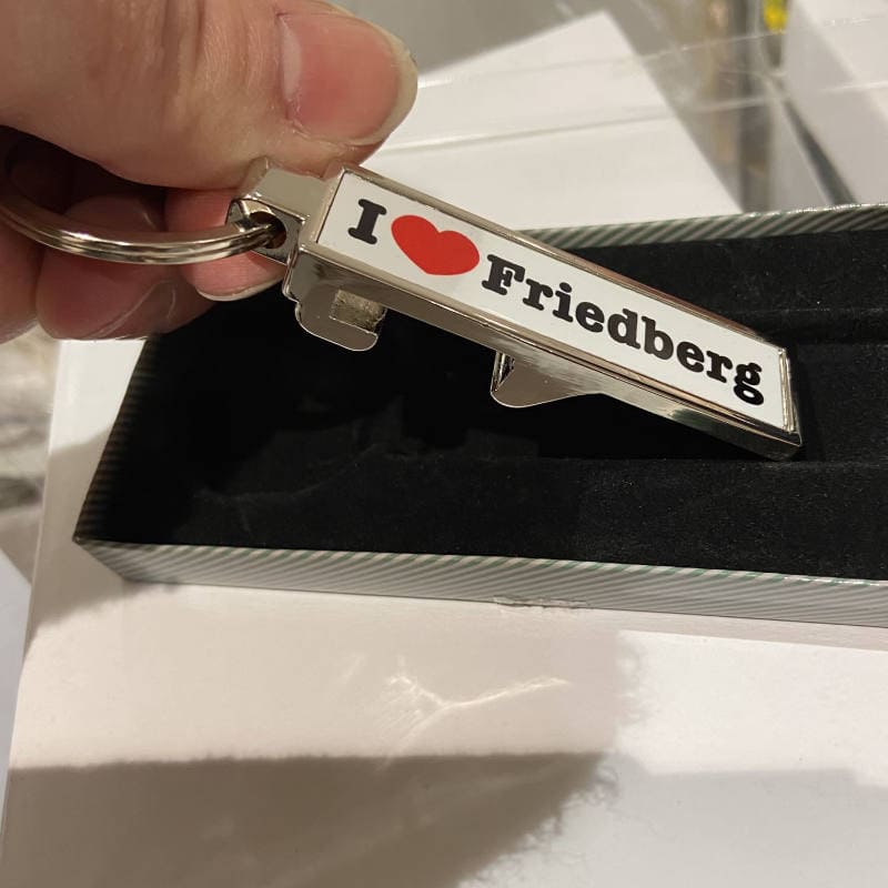 Friedberg Schlüsselanhänger & Flaschenöffner I ♥ Friedberg