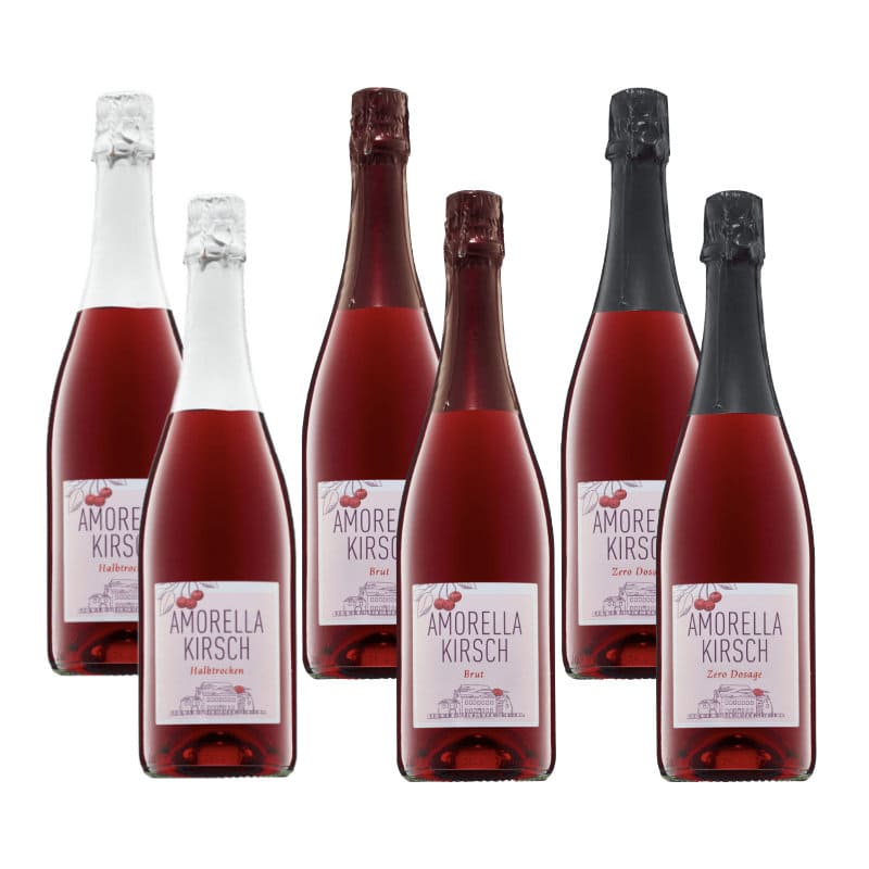 Kirschschaumwein Probierkiste 6x0,75L