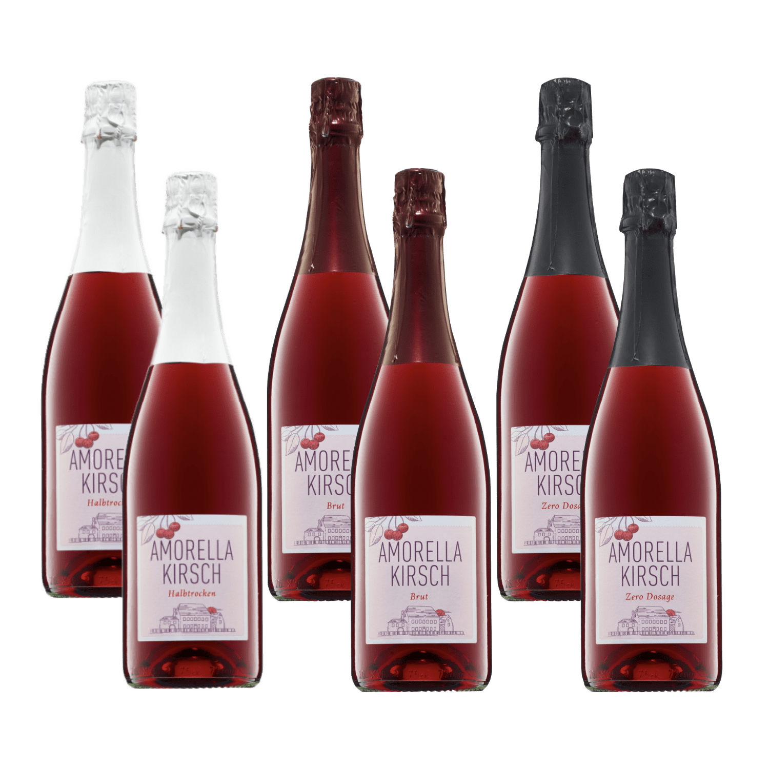 Kirschschaumwein Probierkiste 6x0,75L