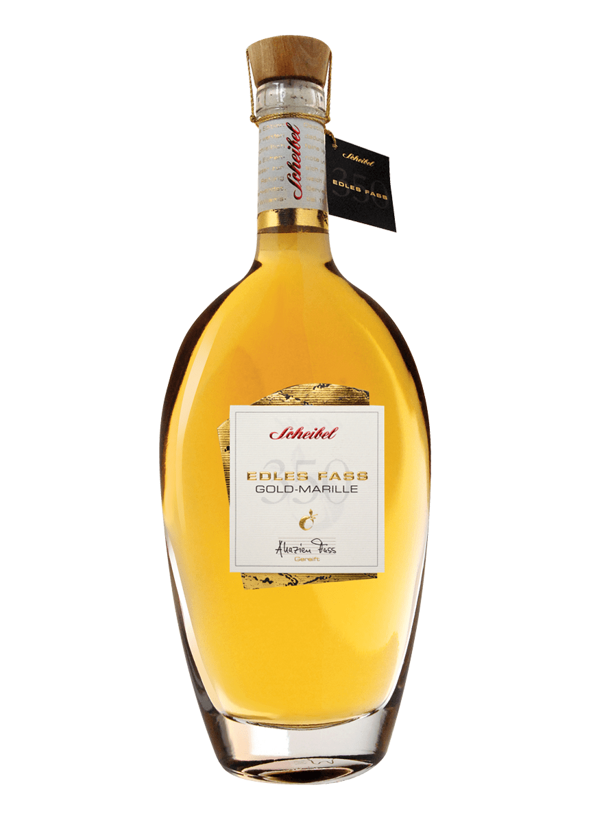 Edles Fass Gold-Marillenbrand 41% Vol Alk, 0,7L
