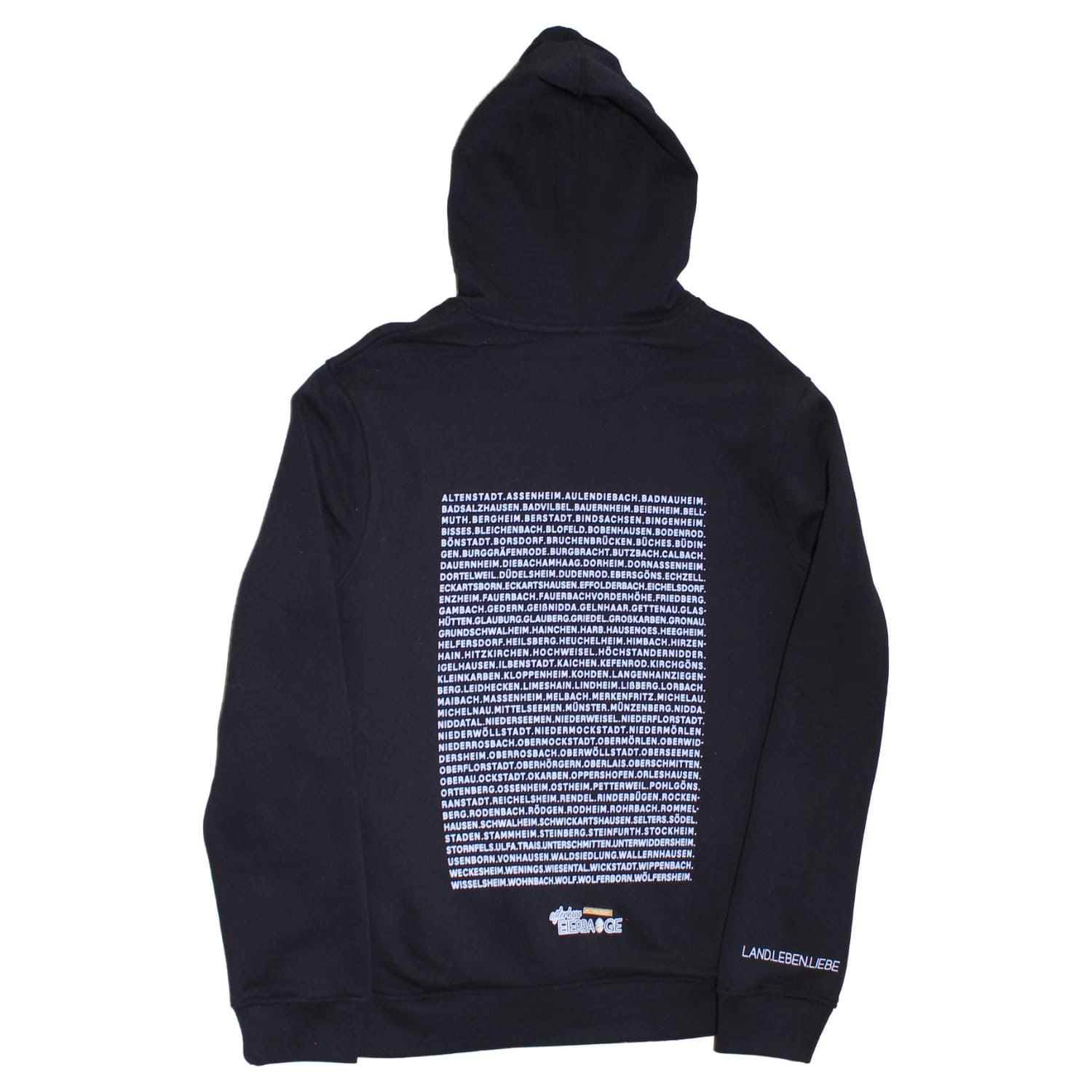 Hoodie Wetterau - seit 1972  -schwarz-