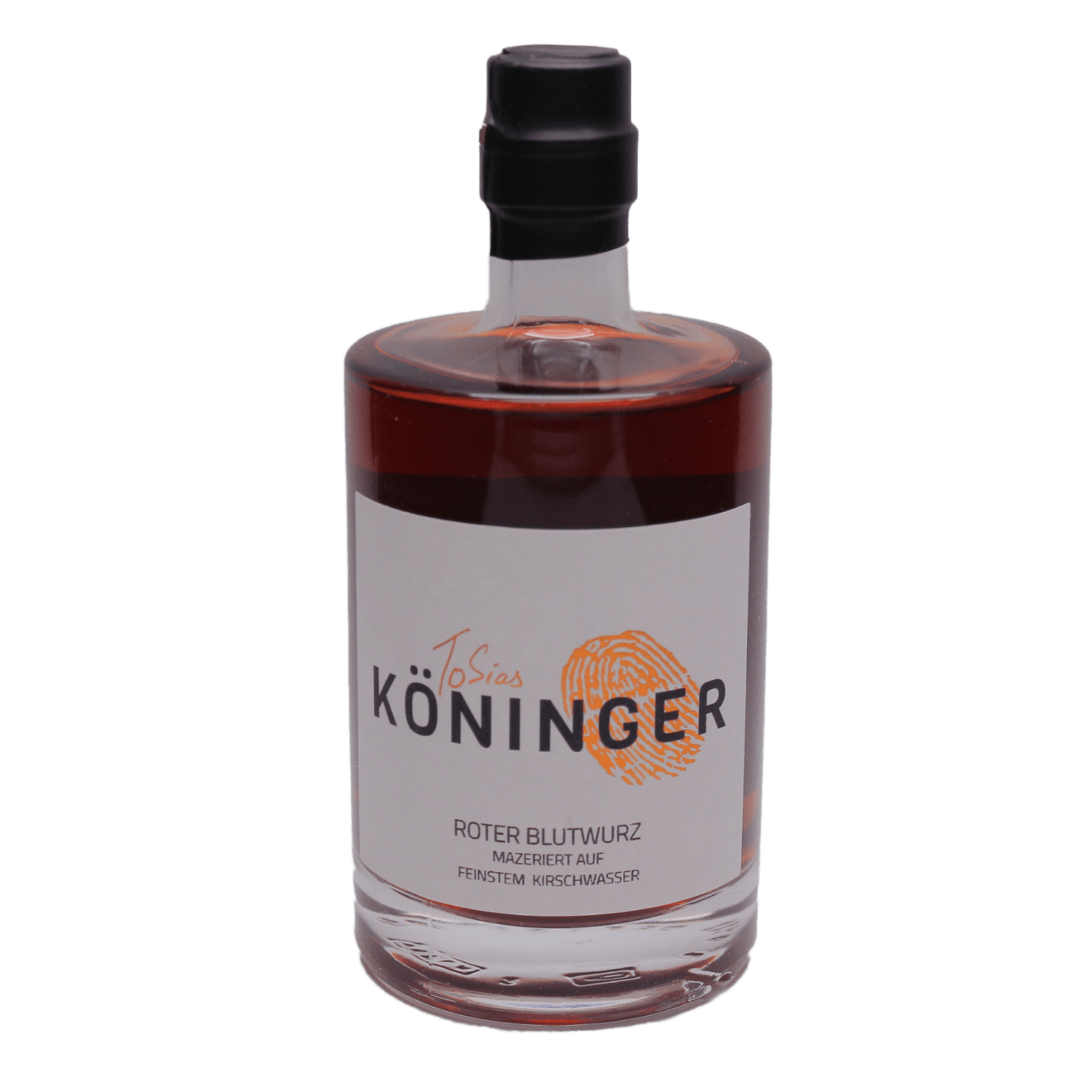 Roter Blutwurz auf Kirschwasser 36% Vol Alk  0,5L