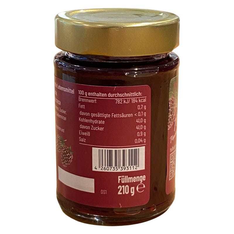 Fruchtaufstrich Brombeere, 210g