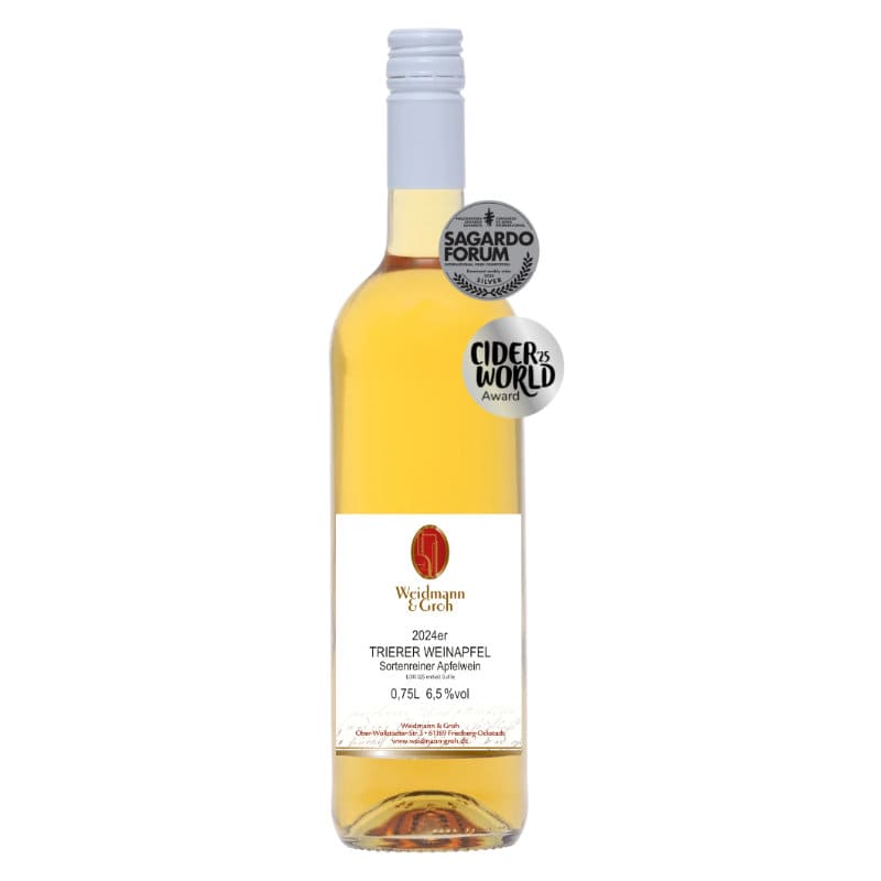 Trierer Weinapfel Apfelwein 2024er 6,5% Vol Alk