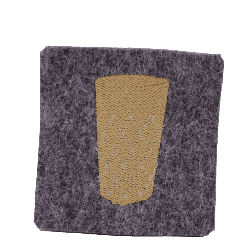 "Äppler-Set"  Filzuntersetzer für Gerippte und Bembel