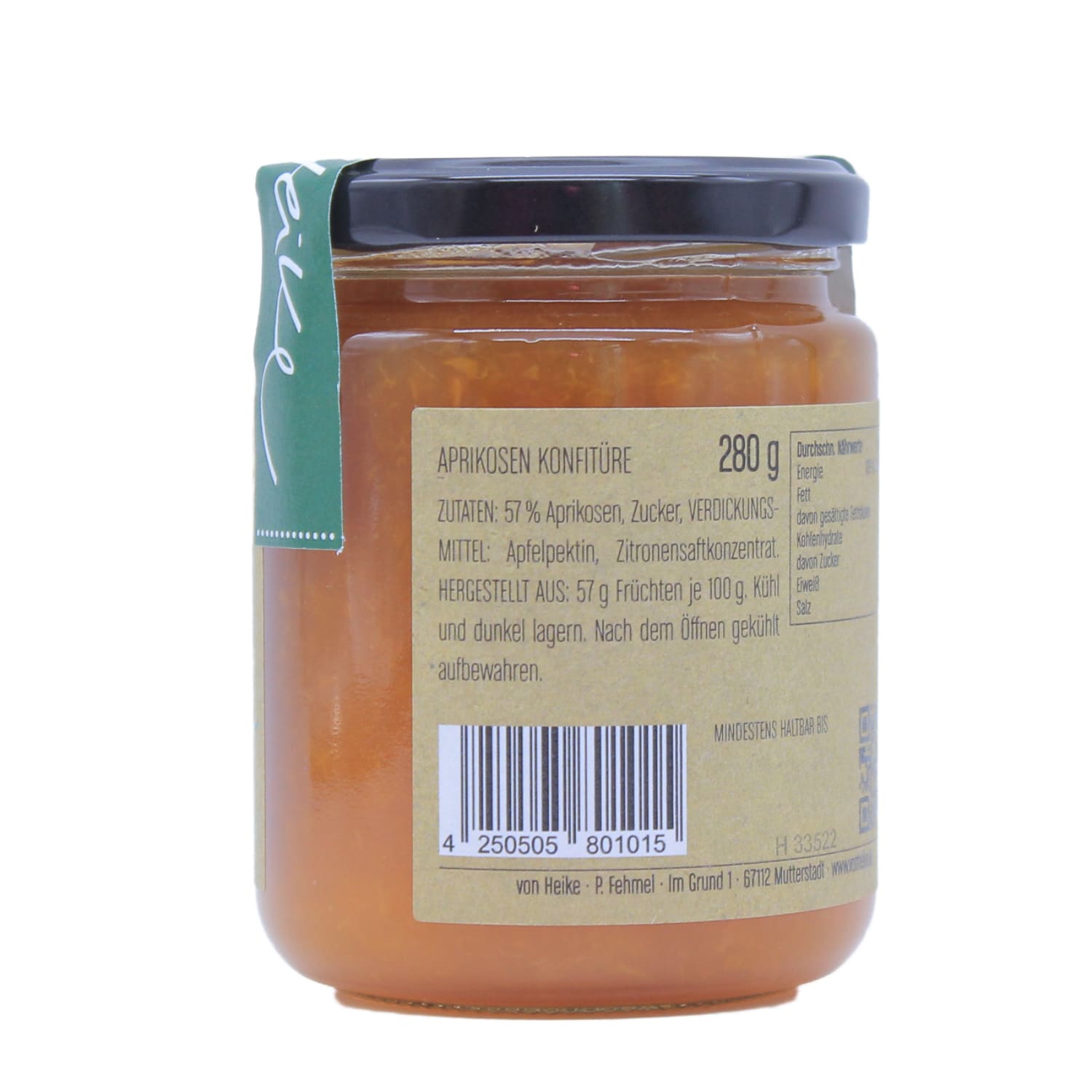 Aprikosen Fruchtaufstrich 0,280 kg