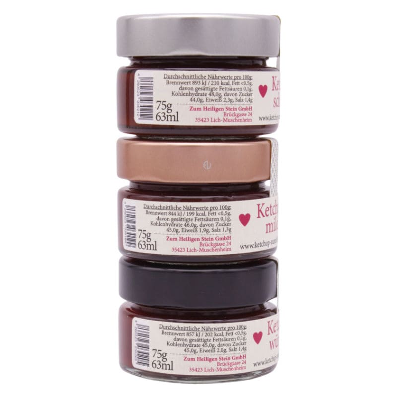 Ketchup Sortenmix 3 x 75g