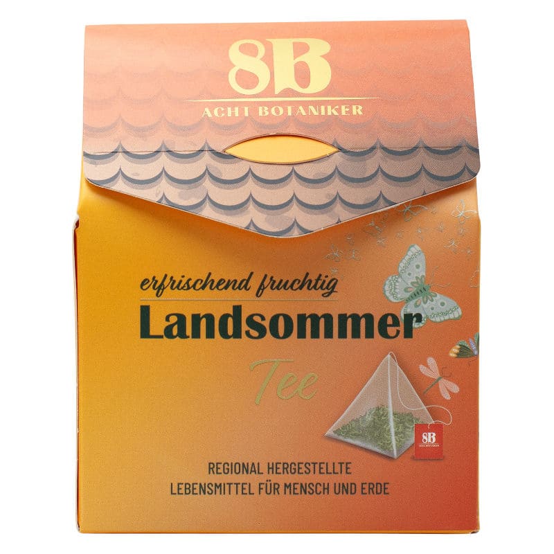 "Landsommer" Kräutertee in Pyramidenbeutel 40g Acht Botaniker