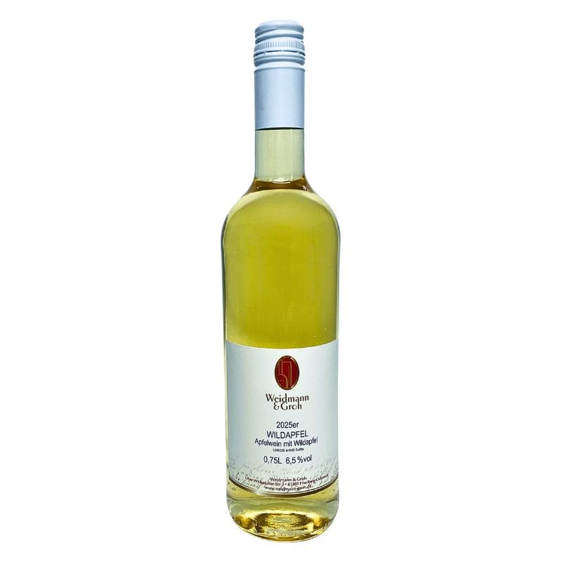 Wildapfel Apfelwein 6,5% Vol Alk 