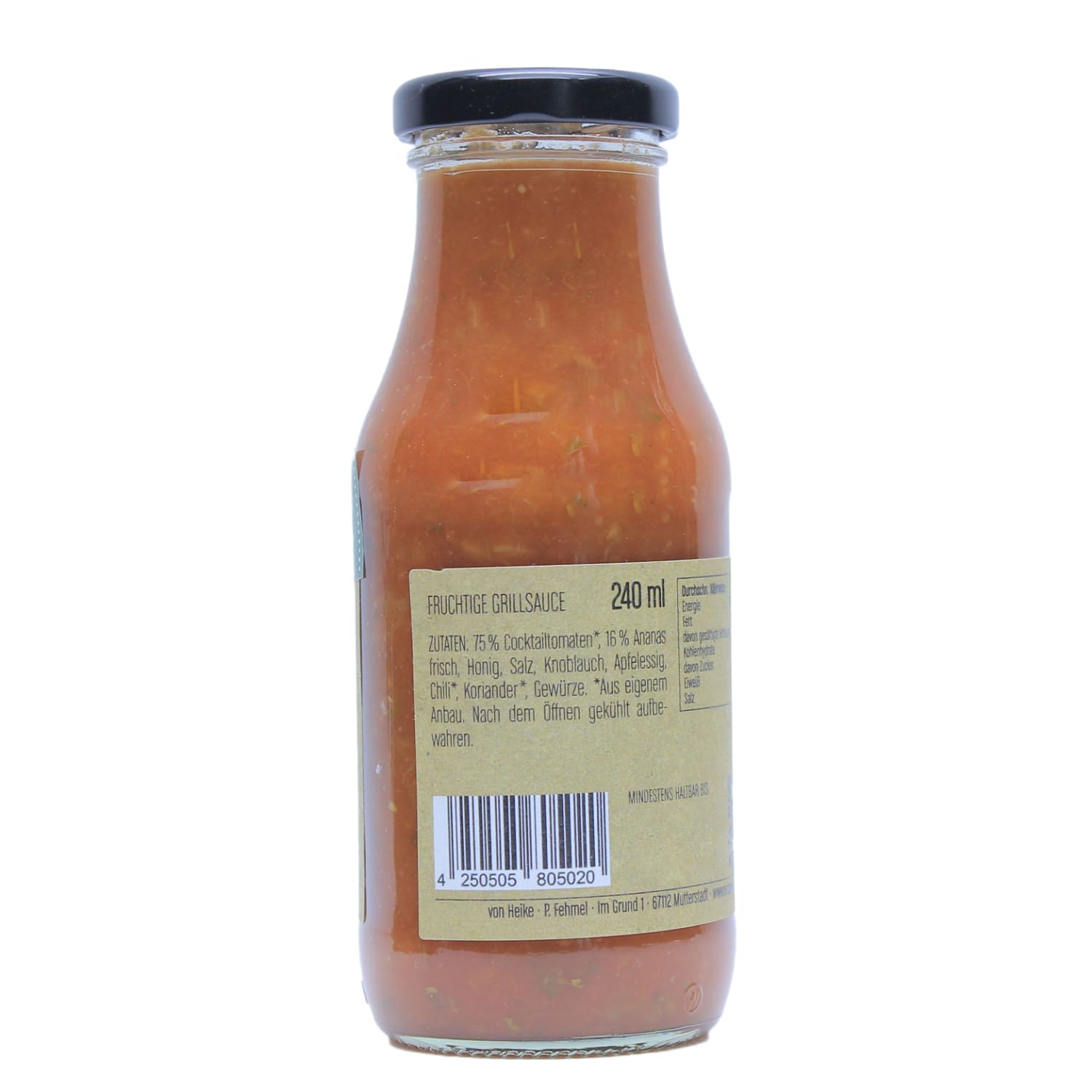 Fruchtige Grillsauce 0,240 L