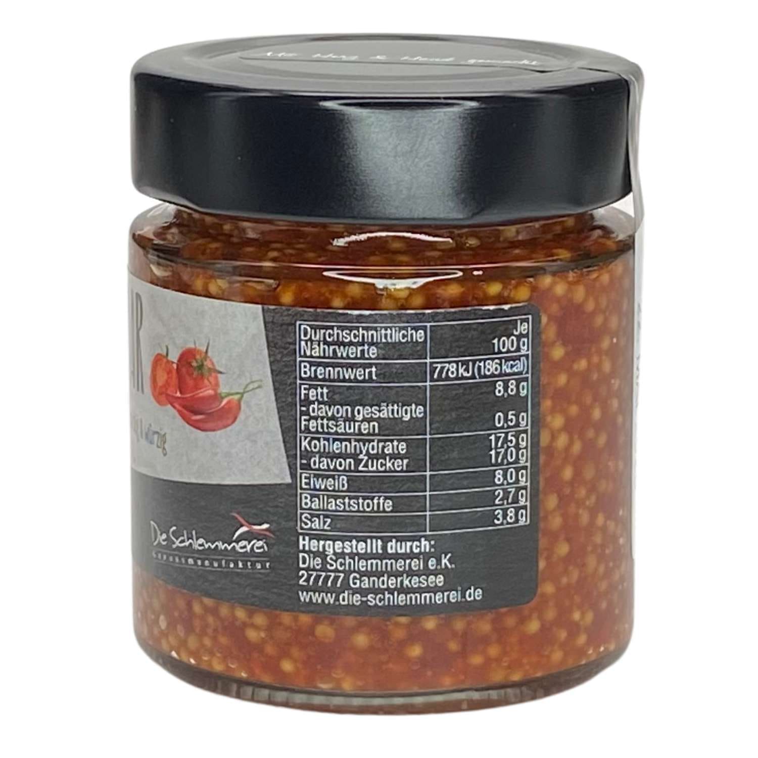 Senfkaviar - Chili-Tomate
