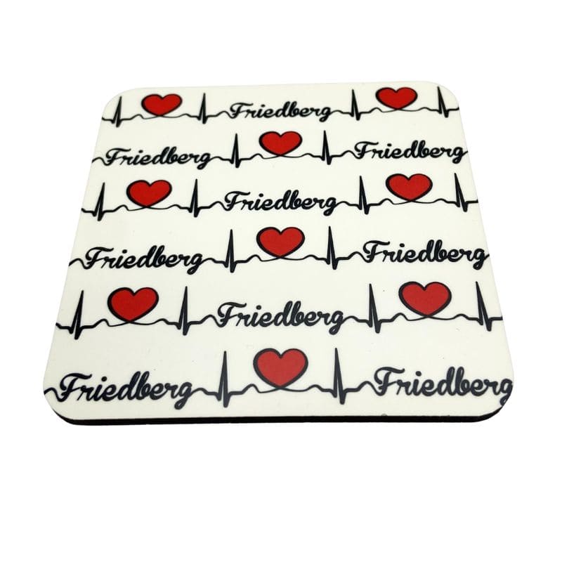 Glas-Untersetzer "Friedberg"