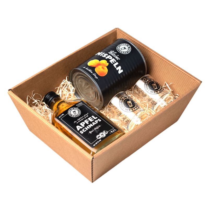 Mispelsche Geschenkbox für zwei