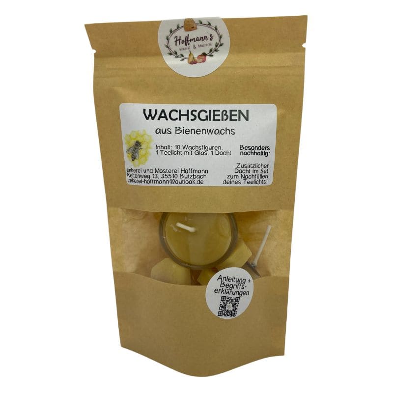 Wachsgießen aus Bienenwachs Set | Imkerei Hoffmann