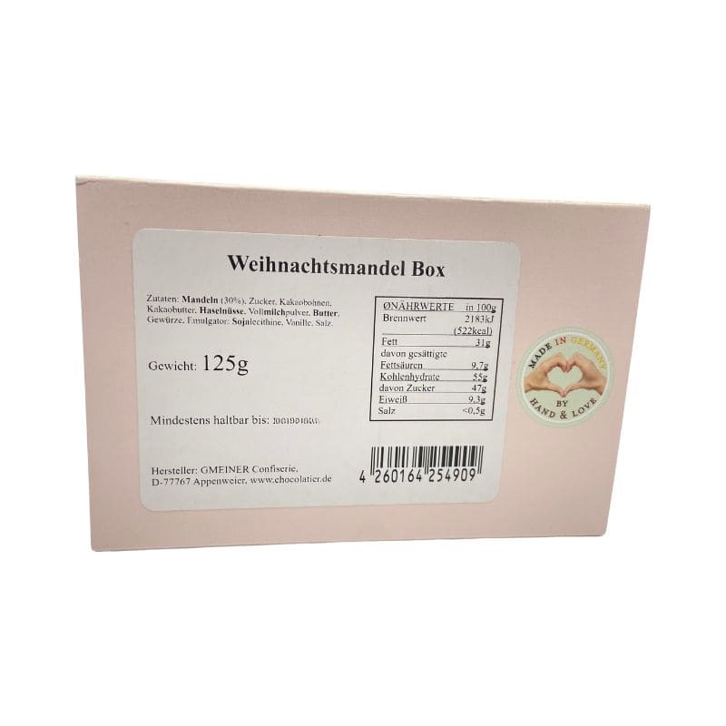 Weihnachtsmandeln Gmeiner Confiserie 125g