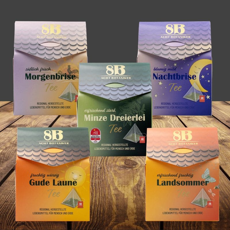 "Landsommer" Kräutertee in Pyramidenbeutel 40g Acht Botaniker