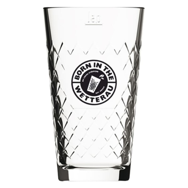 0,5 Liter Gerippte mit schwarzem BITW Logo