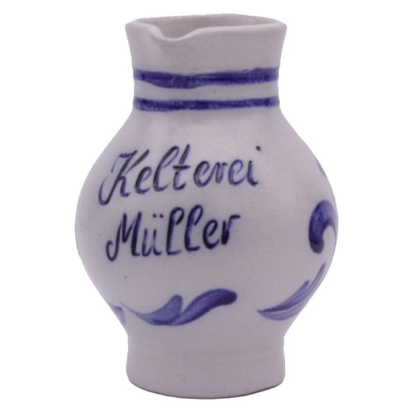 Kelterei Müller 0,25 Liter Bembel frontal