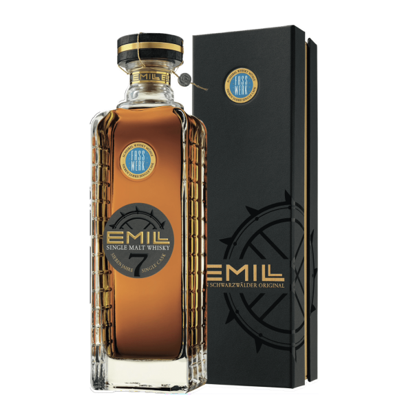 EMiLL Whisky FassWerk der Brennerei Scheibel mit Geschenkkarton