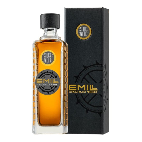EMILL STOCKWERK Whisky von der Brennerei Scheibel mit Geschenkkarton bei WasRegionales
