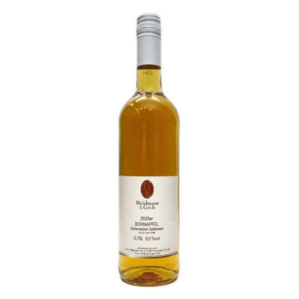 Bohnapfel Apfelwein von Weidmann&Groh bei WasRegionales