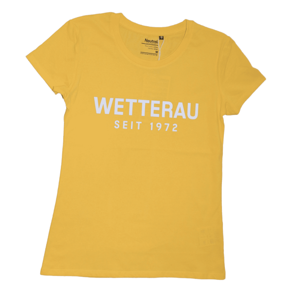 T-shirt Wetterau seit 1972 -gelb-