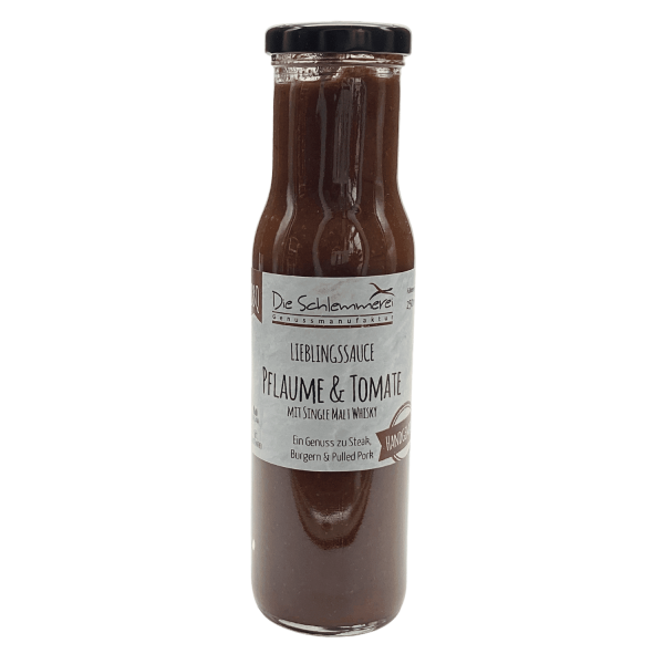 Die Schlemmerei Lioeblingssauce Pflaume - Tomate bei WasRegionales